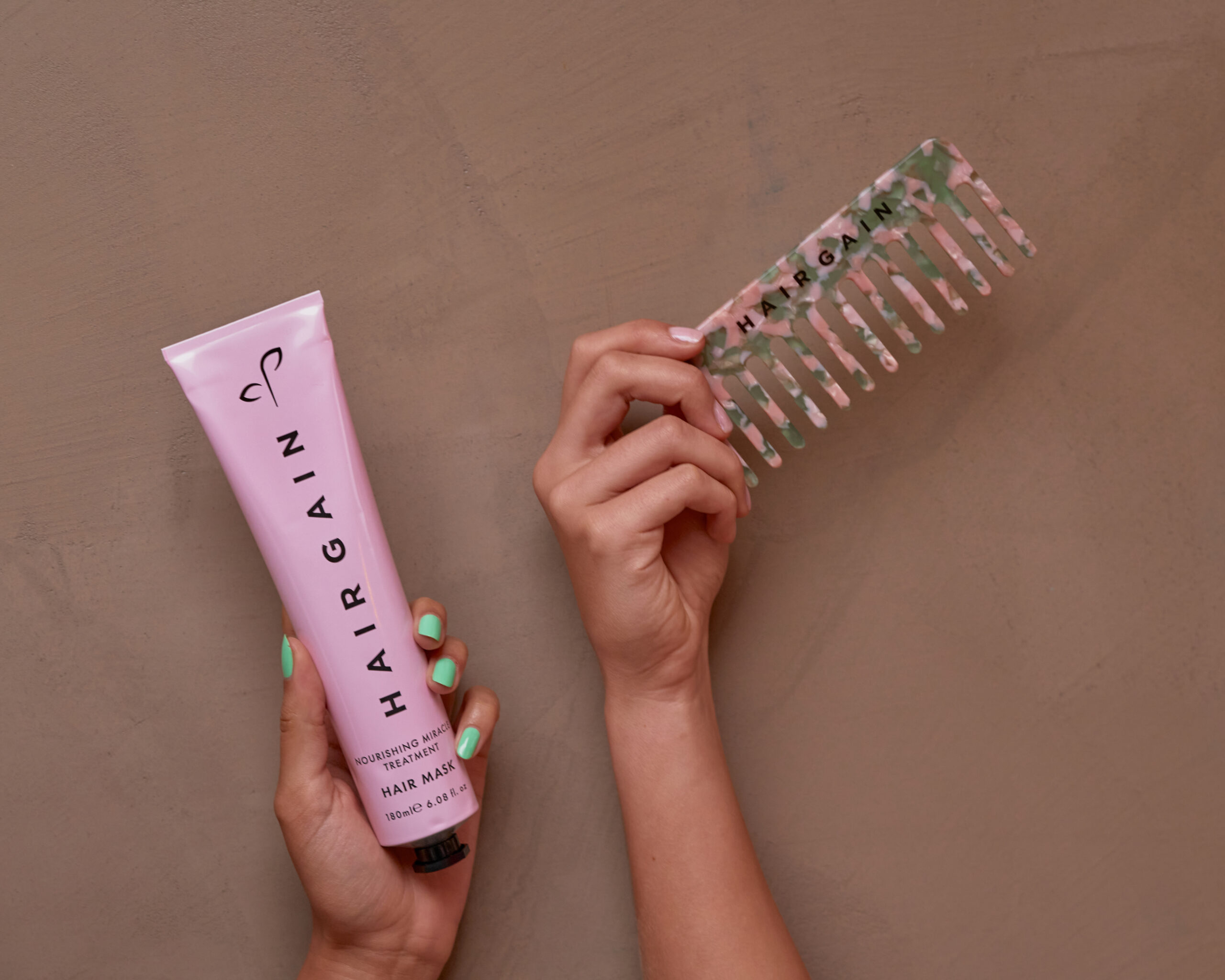 Hair Gain Nourishing Miracle Treatment and Comb