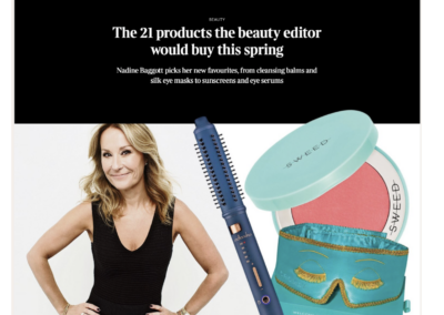 The Times Beauty Editor Feature